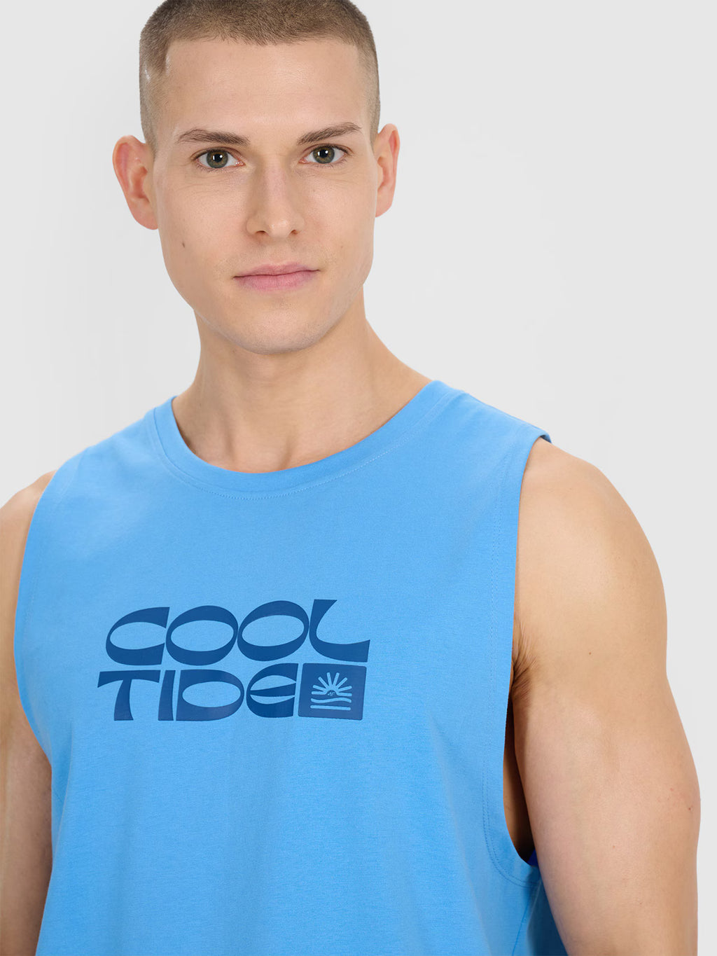 Tank top regular męski