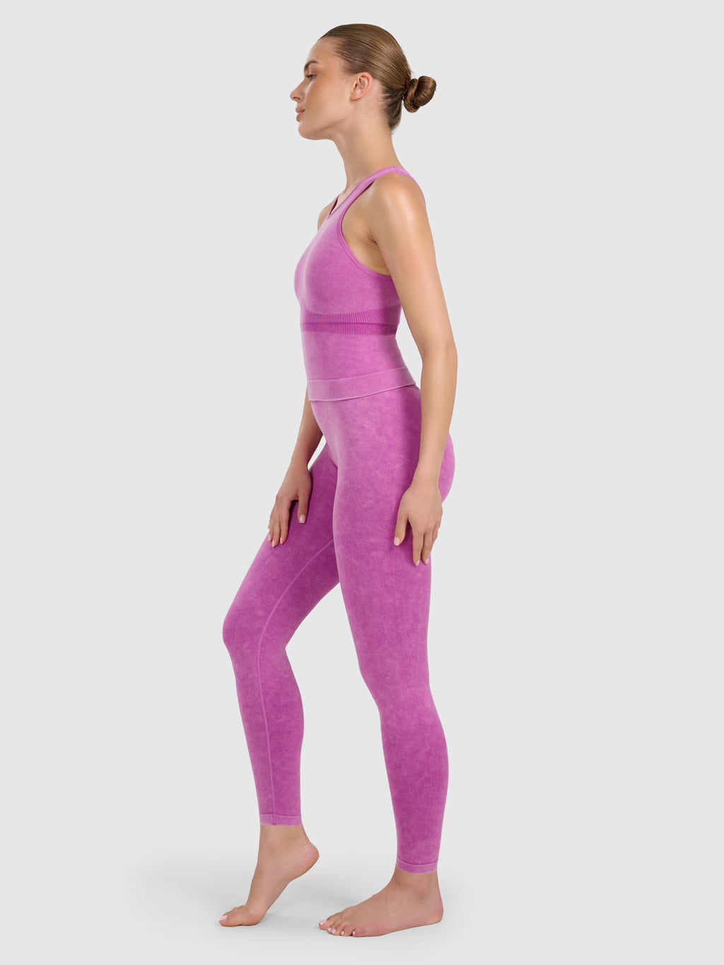 Legginsy do jogi i pilatesu bezszwowe damskie