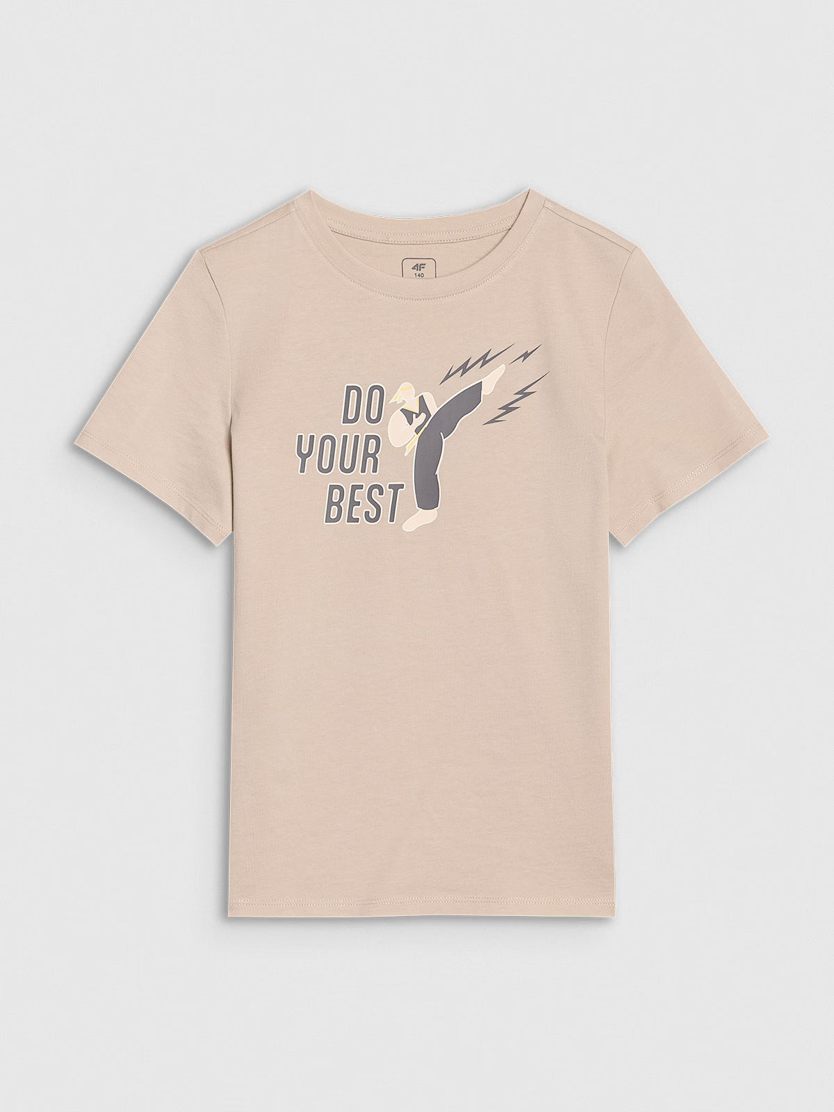 T-shirt regular z nadrukiem chłopięcy