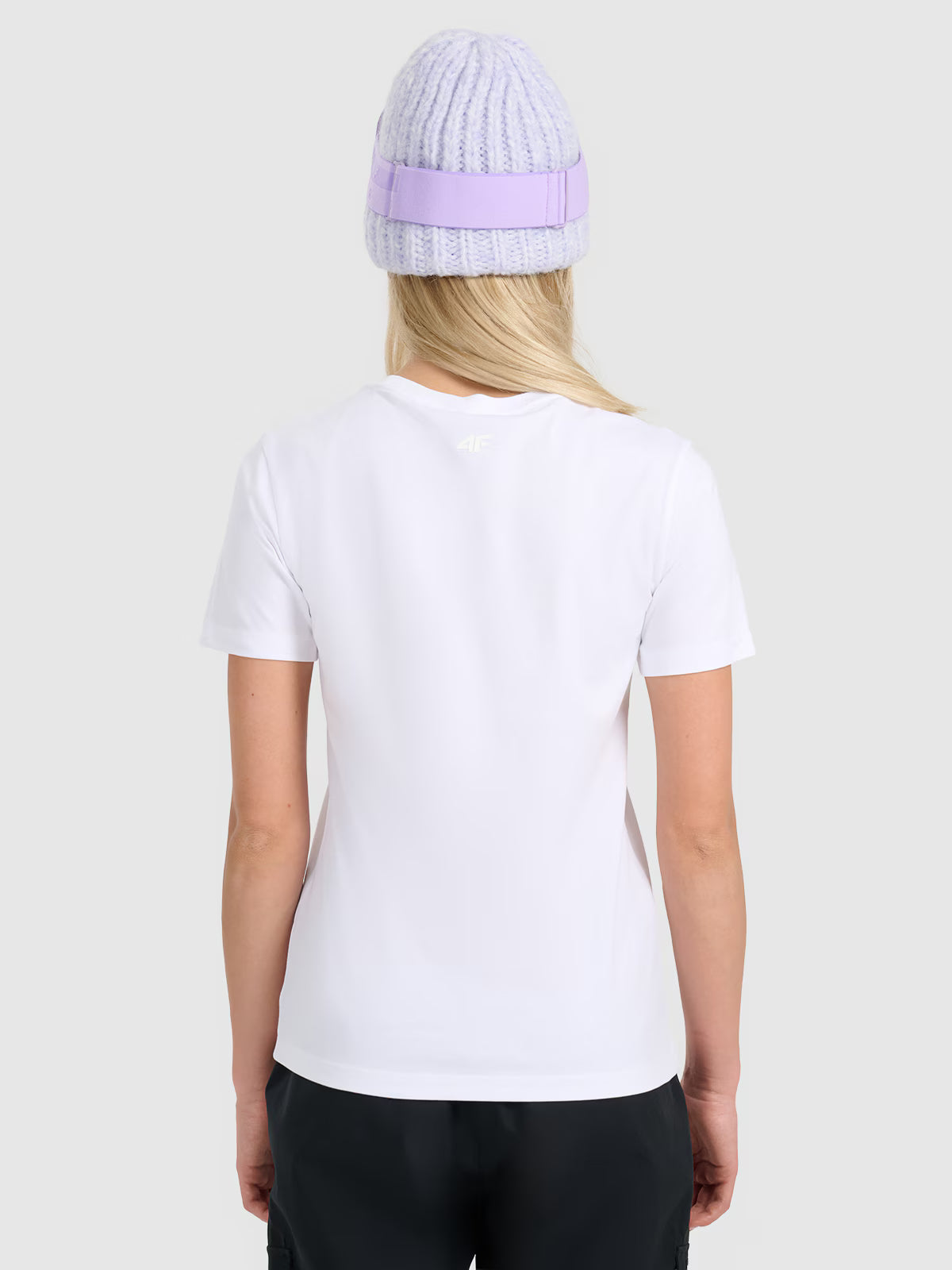 T-shirt regular z nadrukiem damski