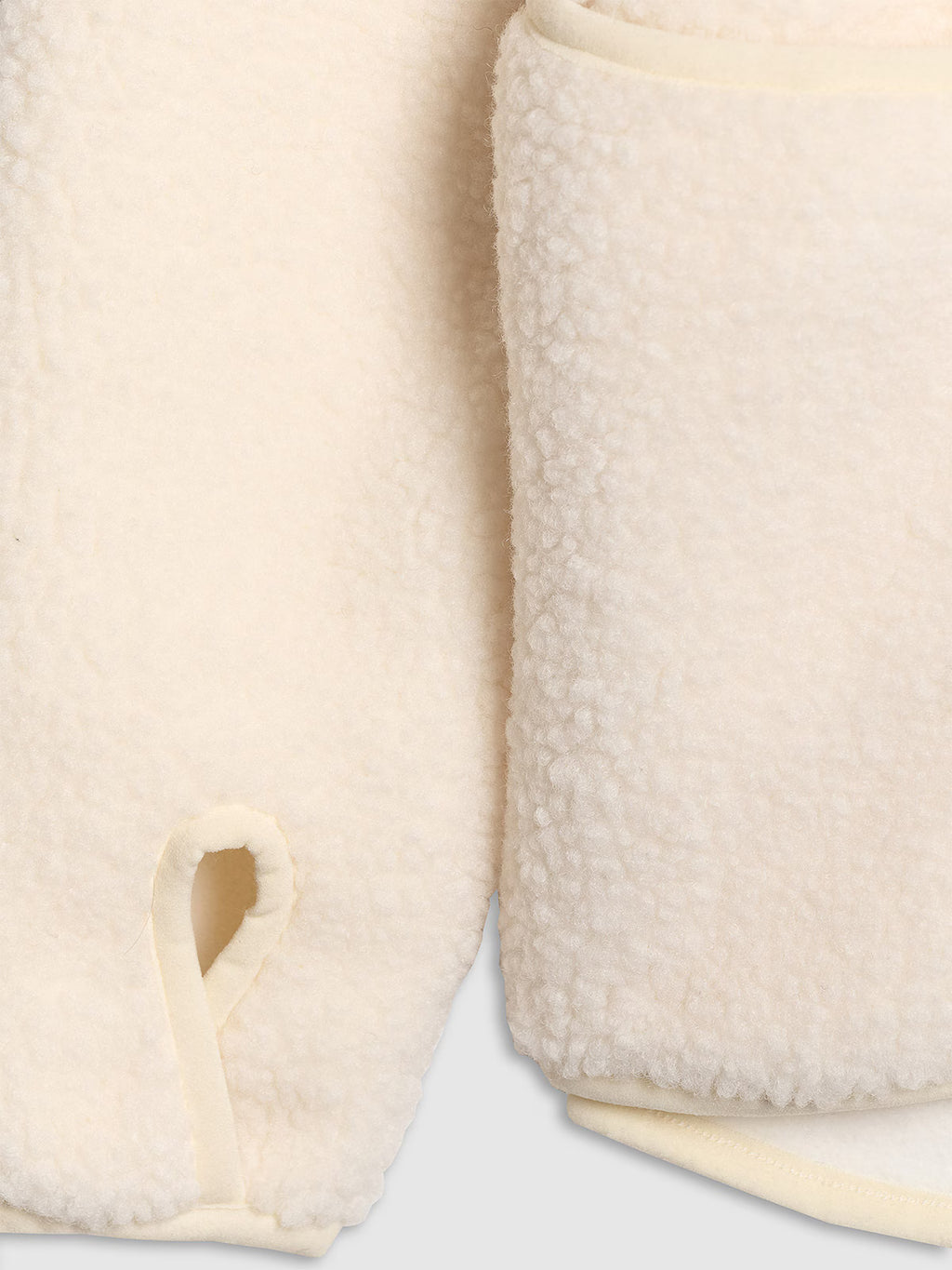 Polar sherpa ze stójką oversize damski