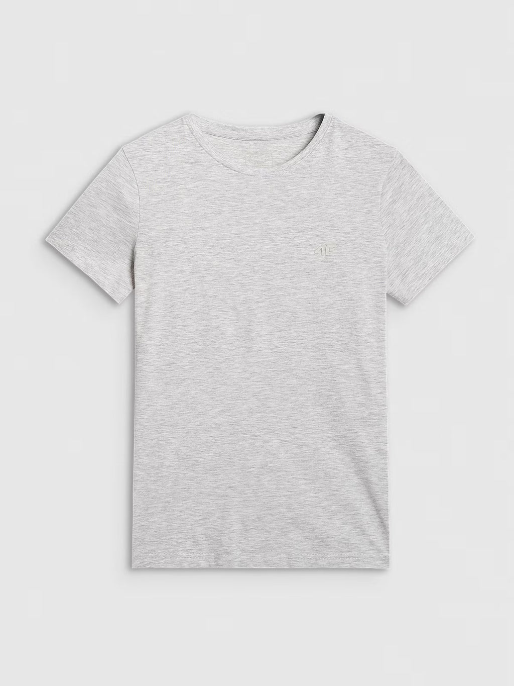 T-shirt slim gładki damski