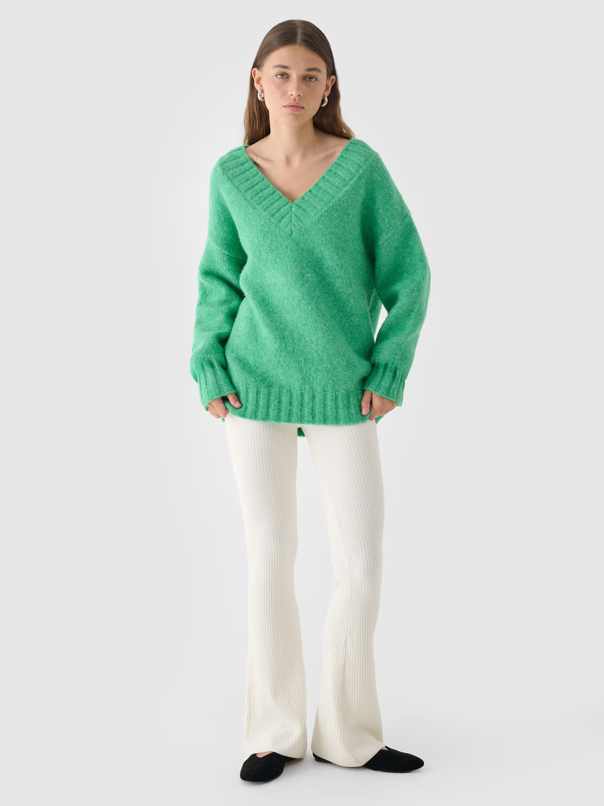 Sweter z wełną i alpaką damski Outhorn