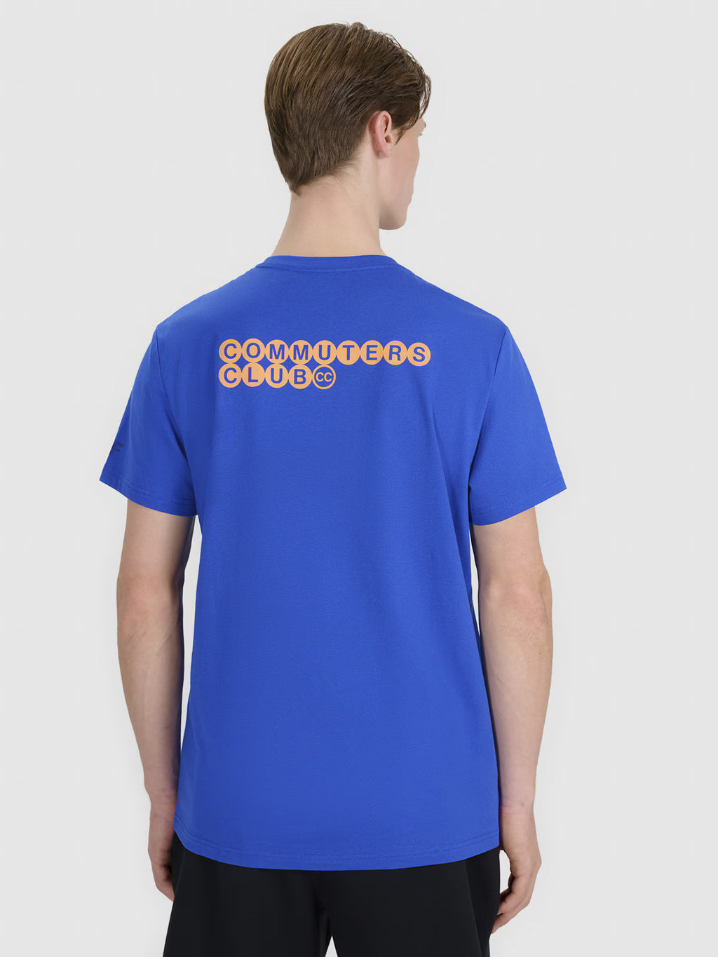 T-shirt regular z nadrukiem męski