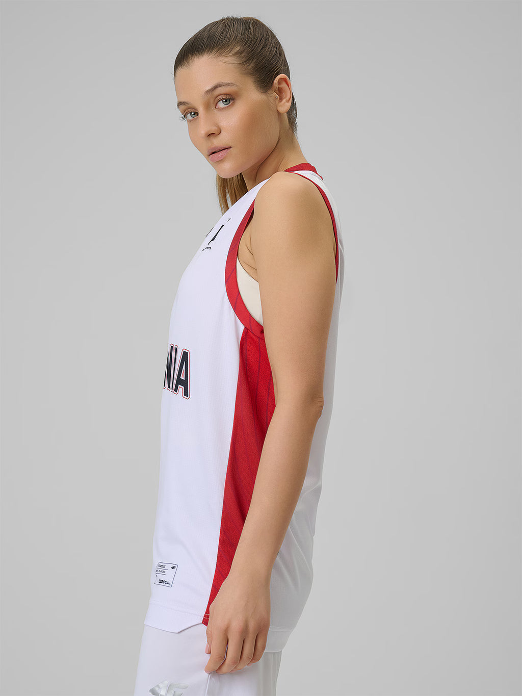 Koszulka meczowa replika domowa z sezonu 2025/26 damska 4F x Polonia Warszawa