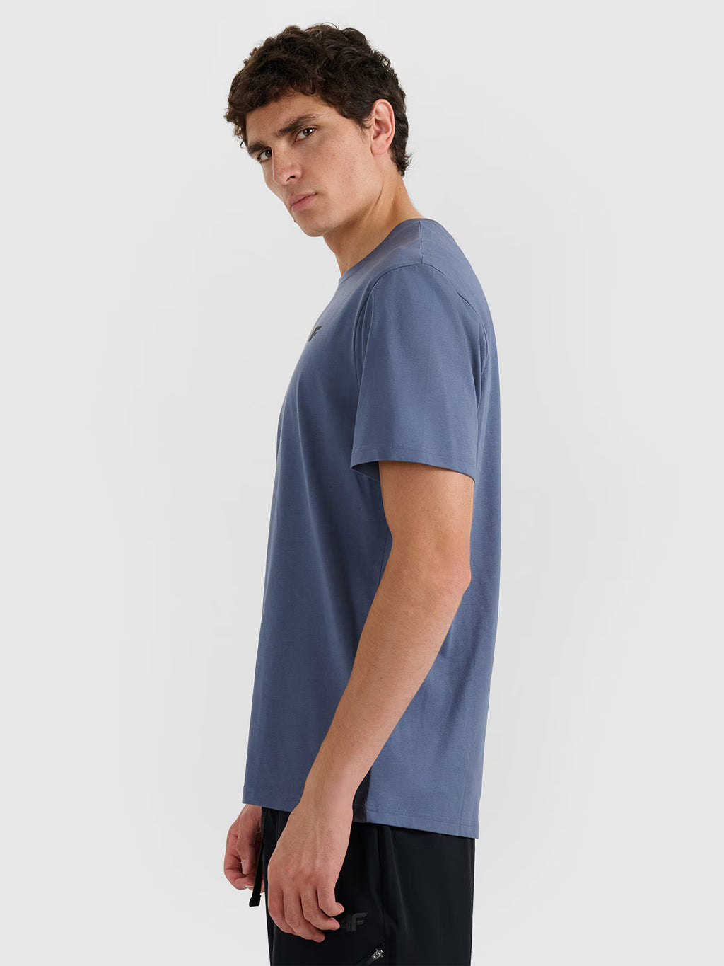 T-shirt regular gładki męski