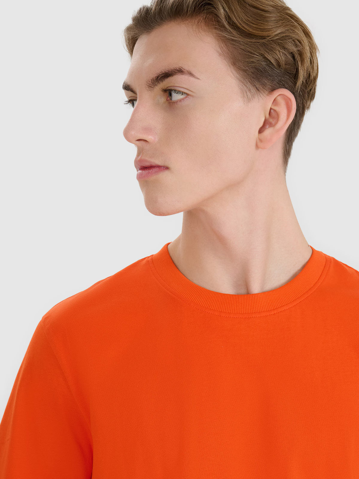 T-shirt regular z nadrukiem męski