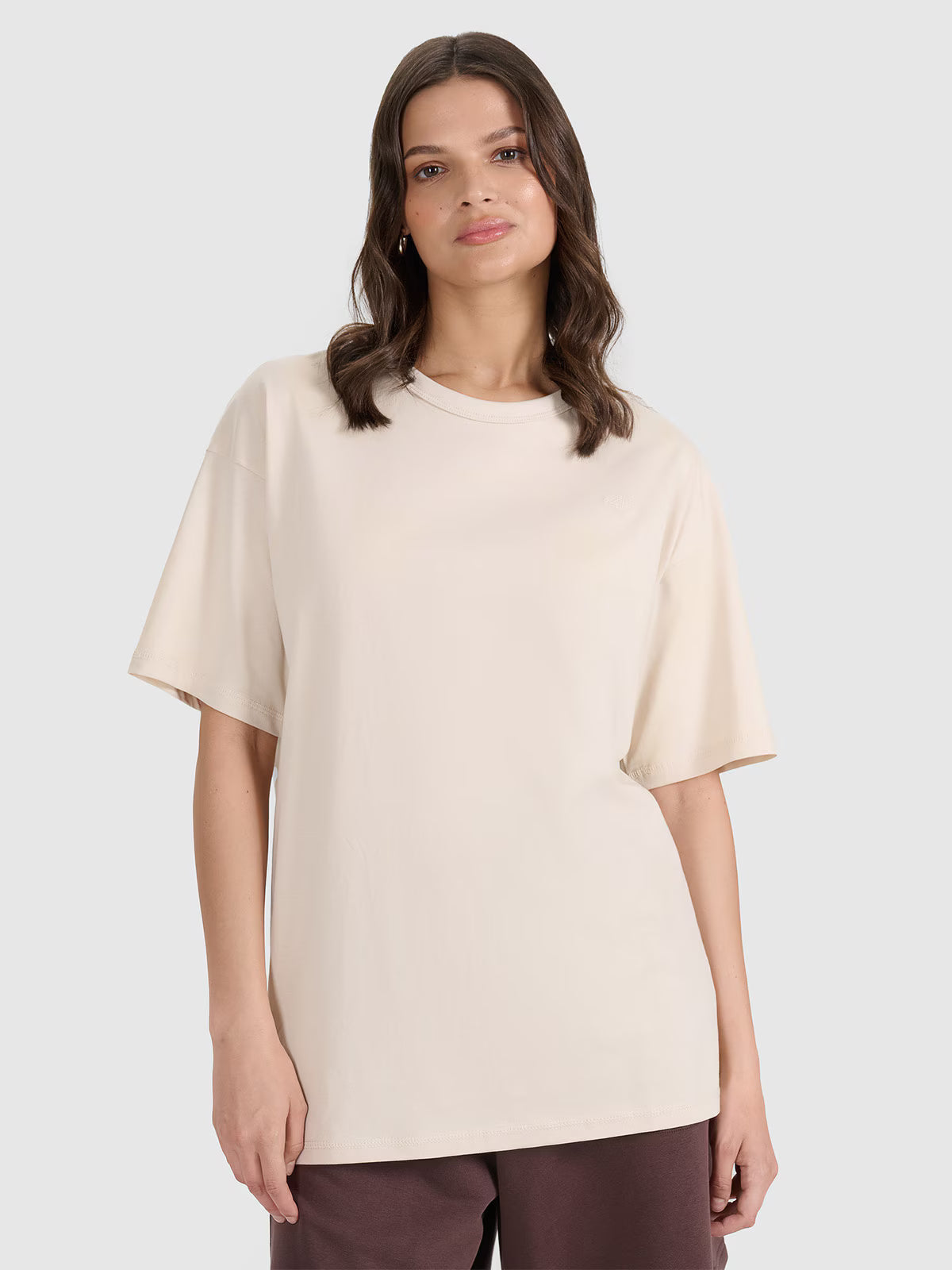 T-shirt oversize gładki uniseks