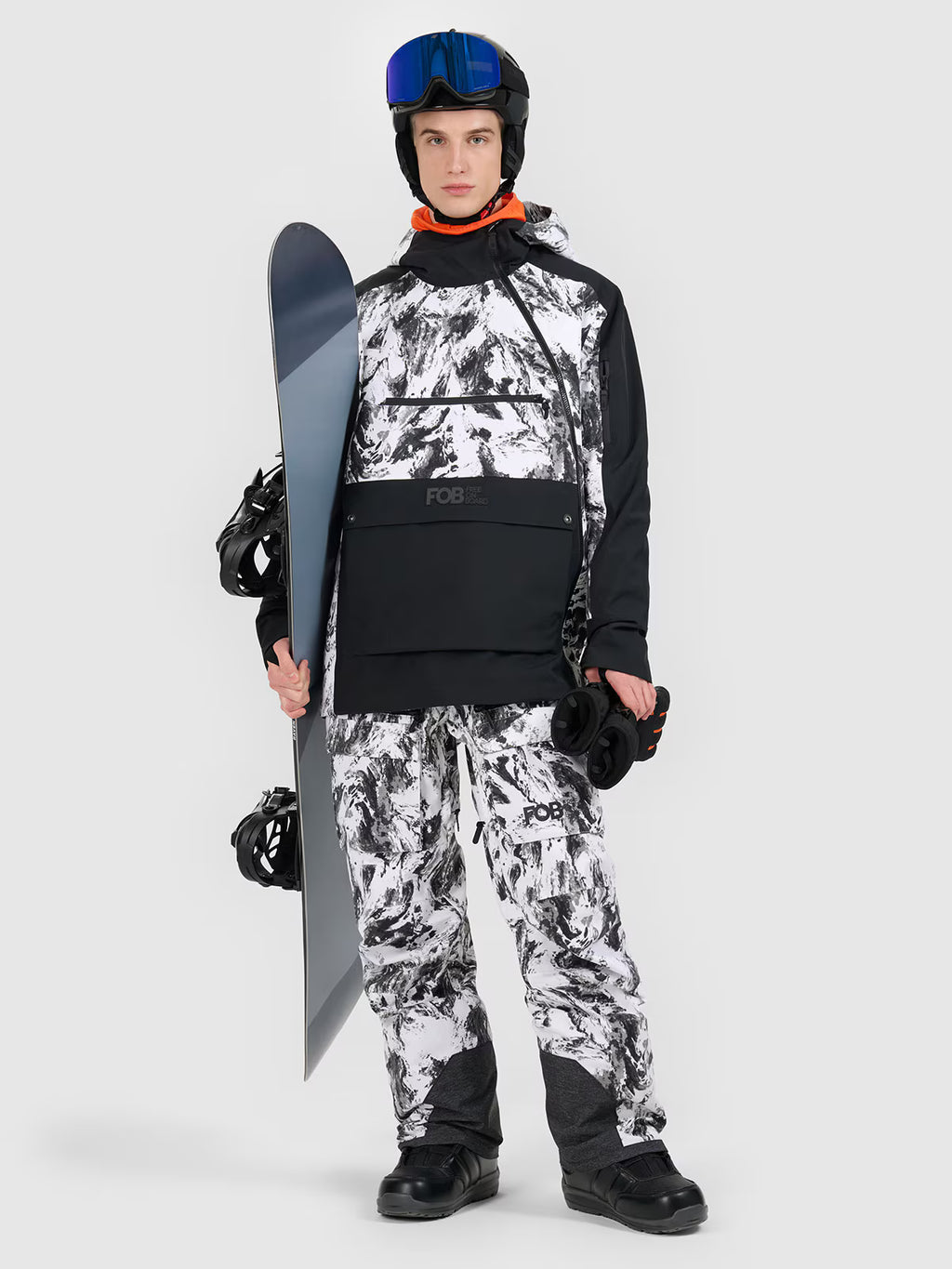 Kurtka snowboardowa membrana 15000 męska
