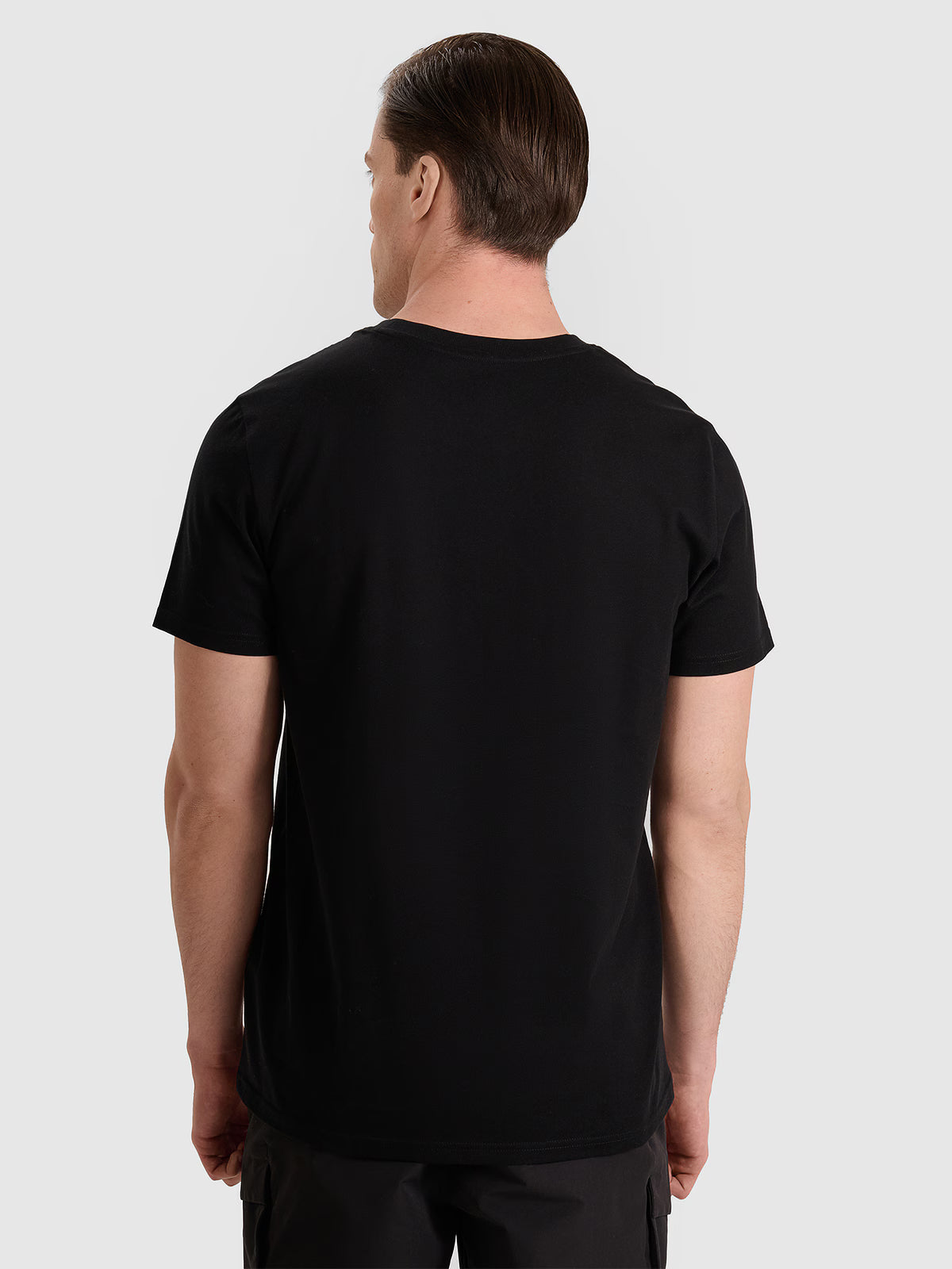 T-shirt regular z nadrukiem męski