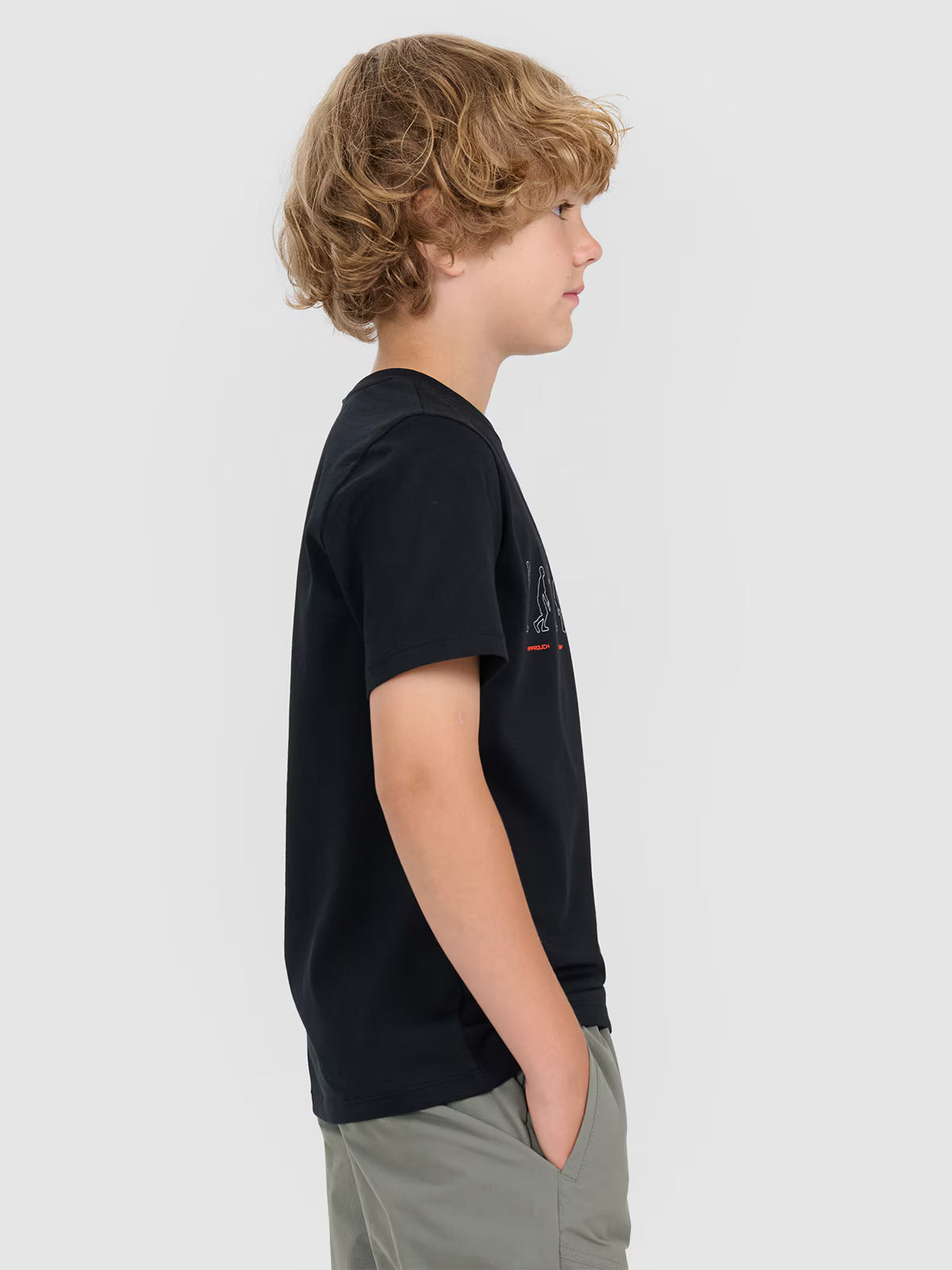 T-shirt regular z nadrukiem chłopięcy