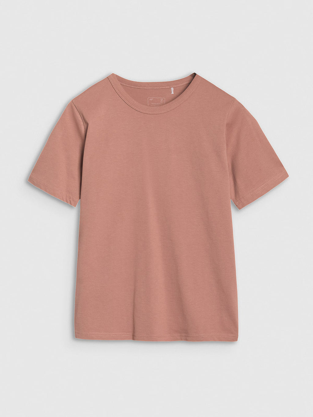 T-shirt regular gładki damski