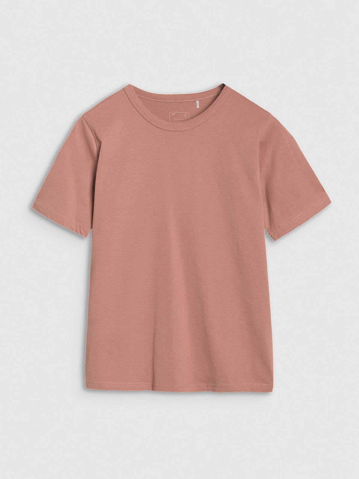 T-shirt regular gładki damski