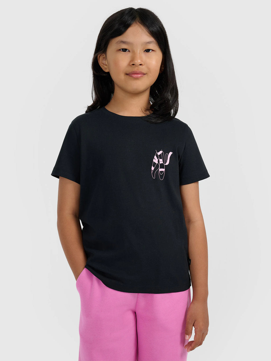 T-shirt regular z nadrukiem dziewczęcy