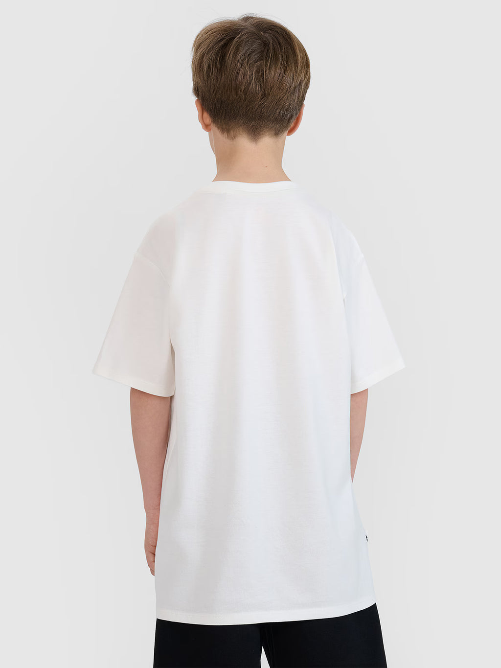 T-shirt oversize z nadrukiem chłopięcy