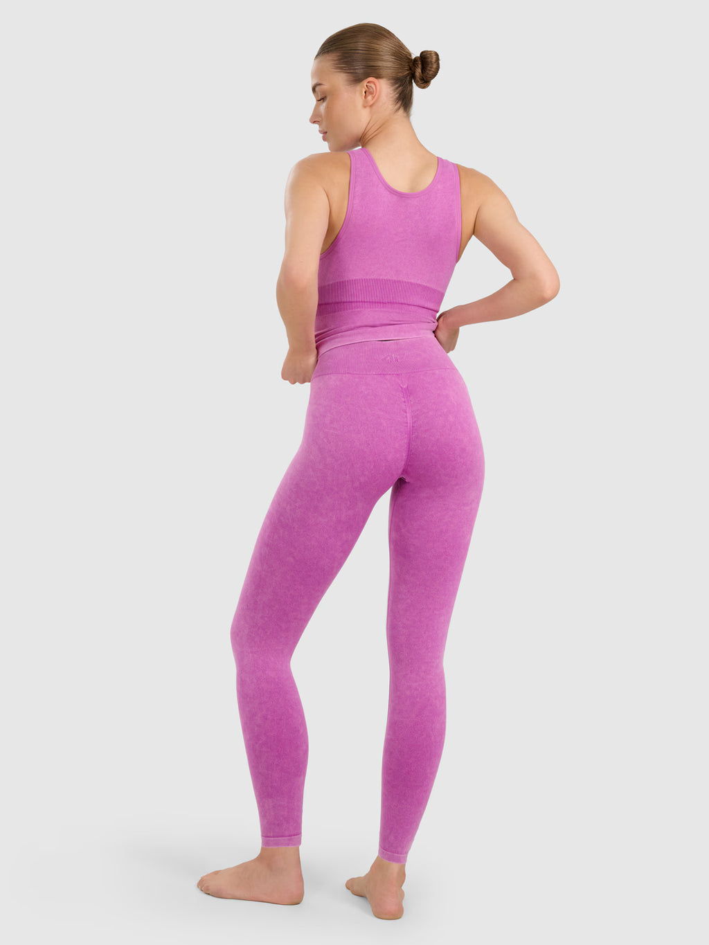 Legginsy do jogi i pilatesu bezszwowe damskie