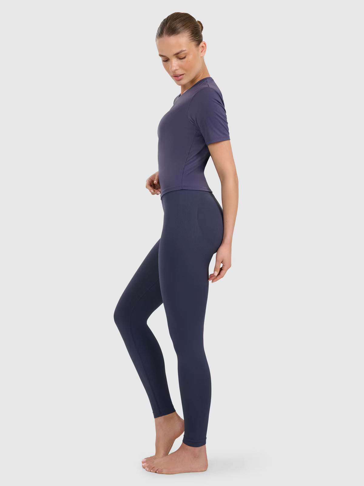 Legginsy do jogi i pilatesu bezszwowe damskie