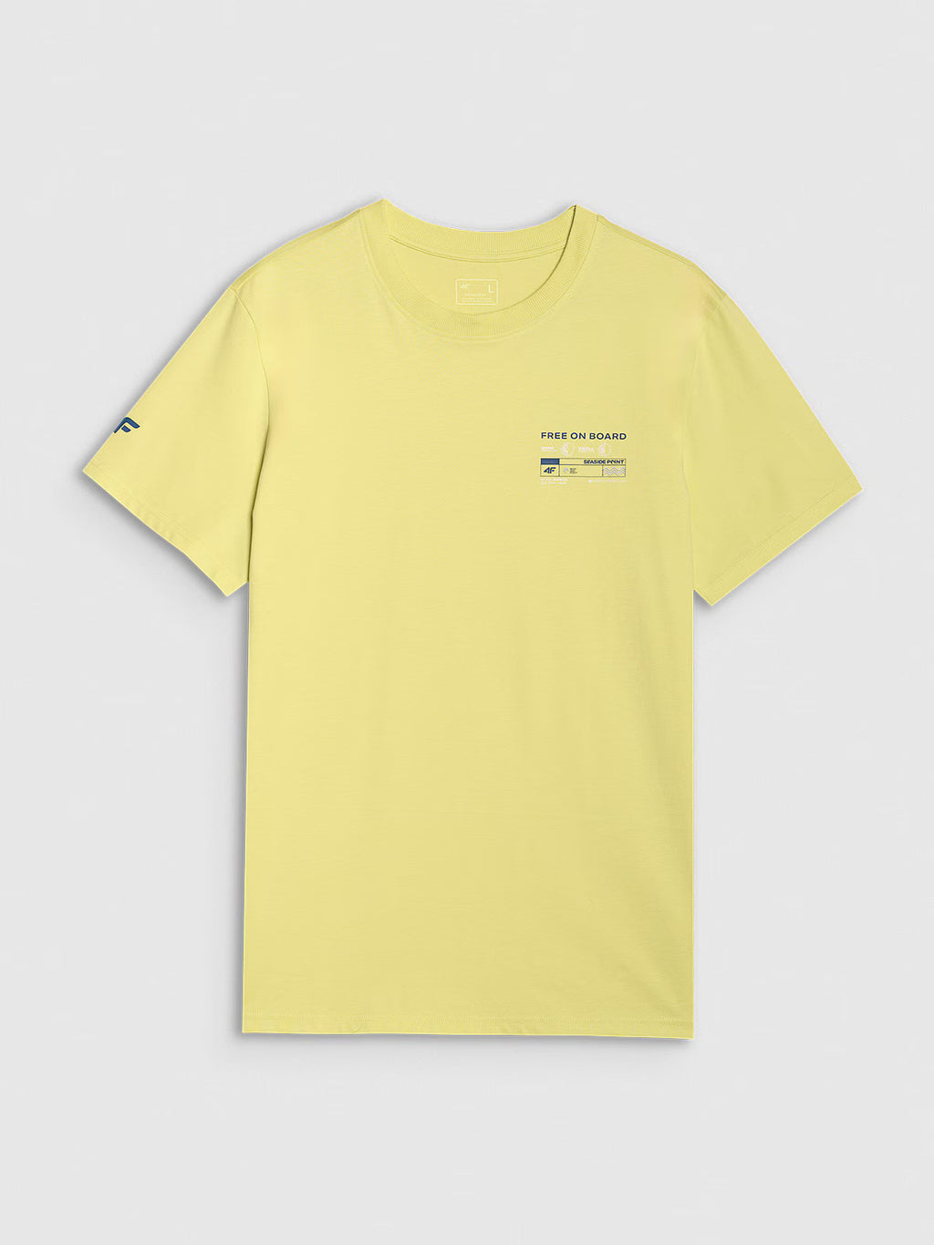 T-shirt regular z nadrukiem męski
