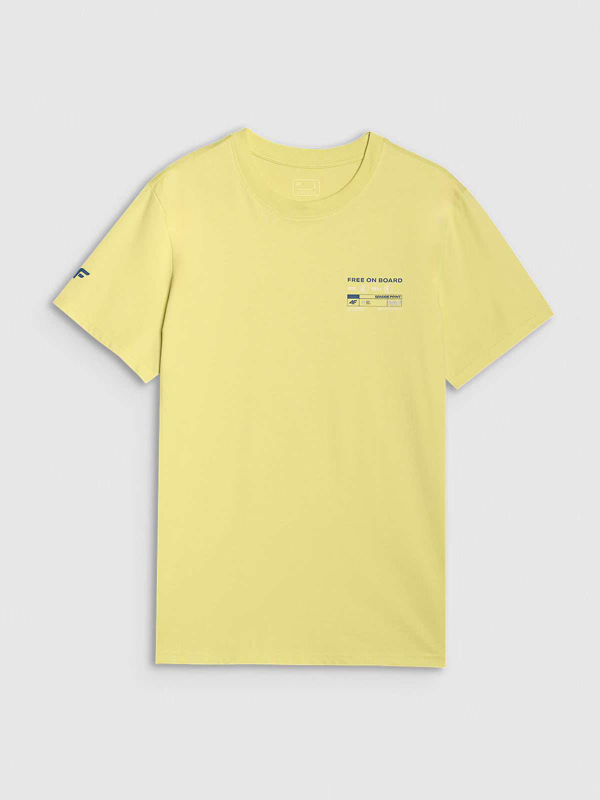 T-shirt regular z nadrukiem męski