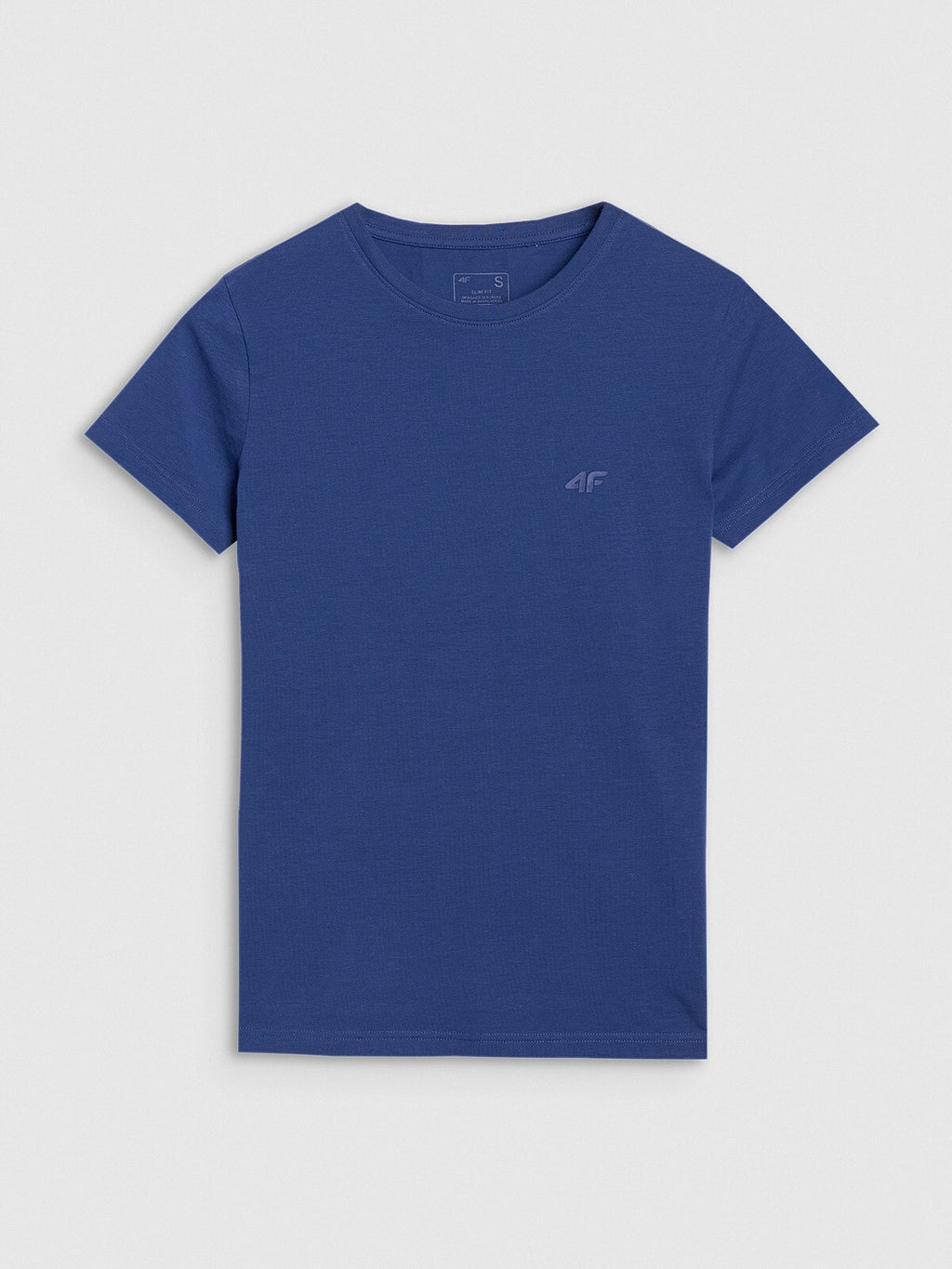 T-shirt slim gładki damski