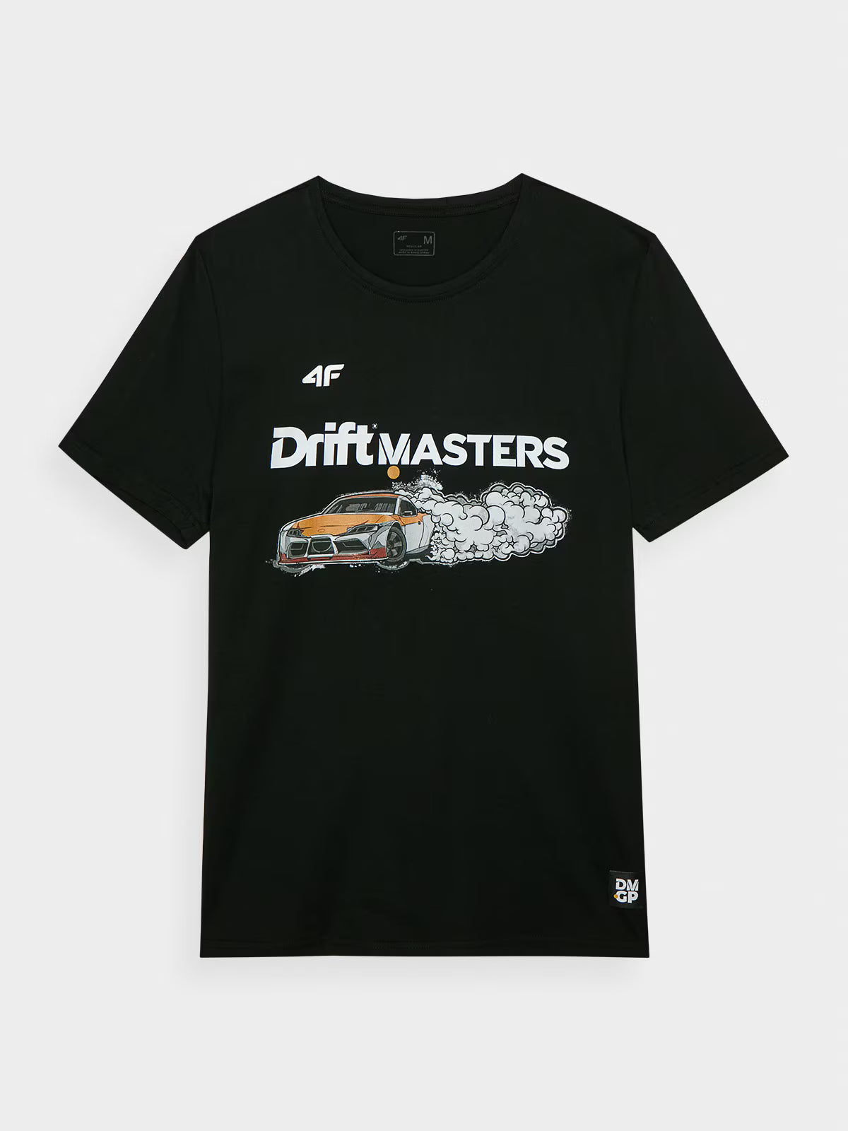 T-shirt regular z nadrukiem uniseks 4F x Drift Masters