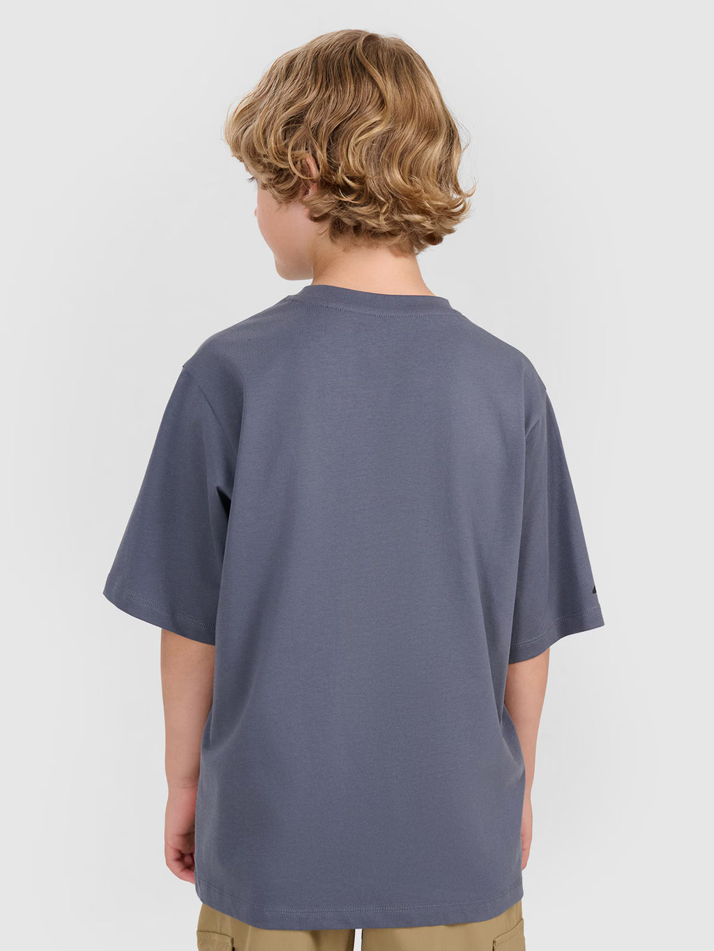 T-shirt oversize z nadrukiem chłopięcy