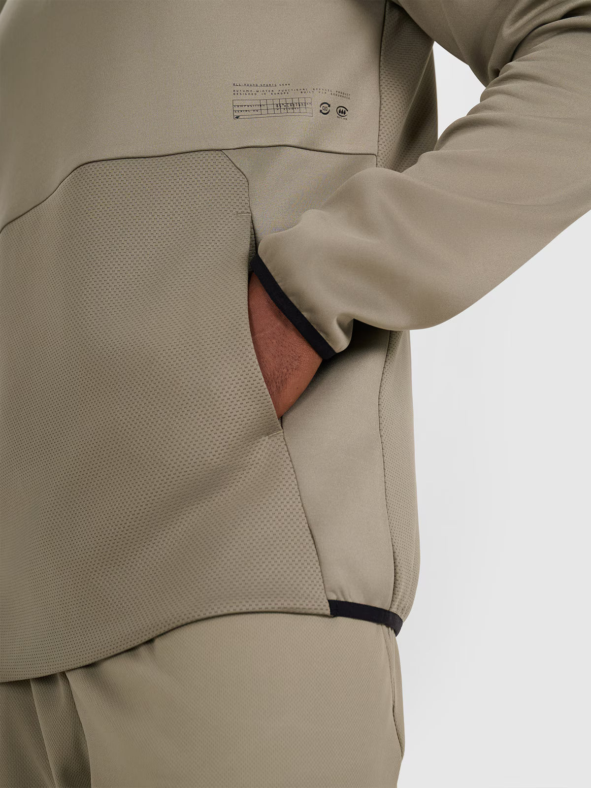 Bluza treningowa regular szybkoschnąca męska