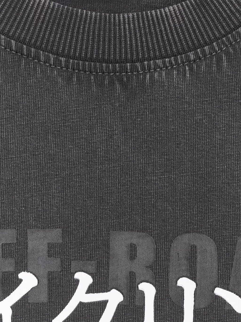 Longsleeve oversize z nadrukiem chłopięcy