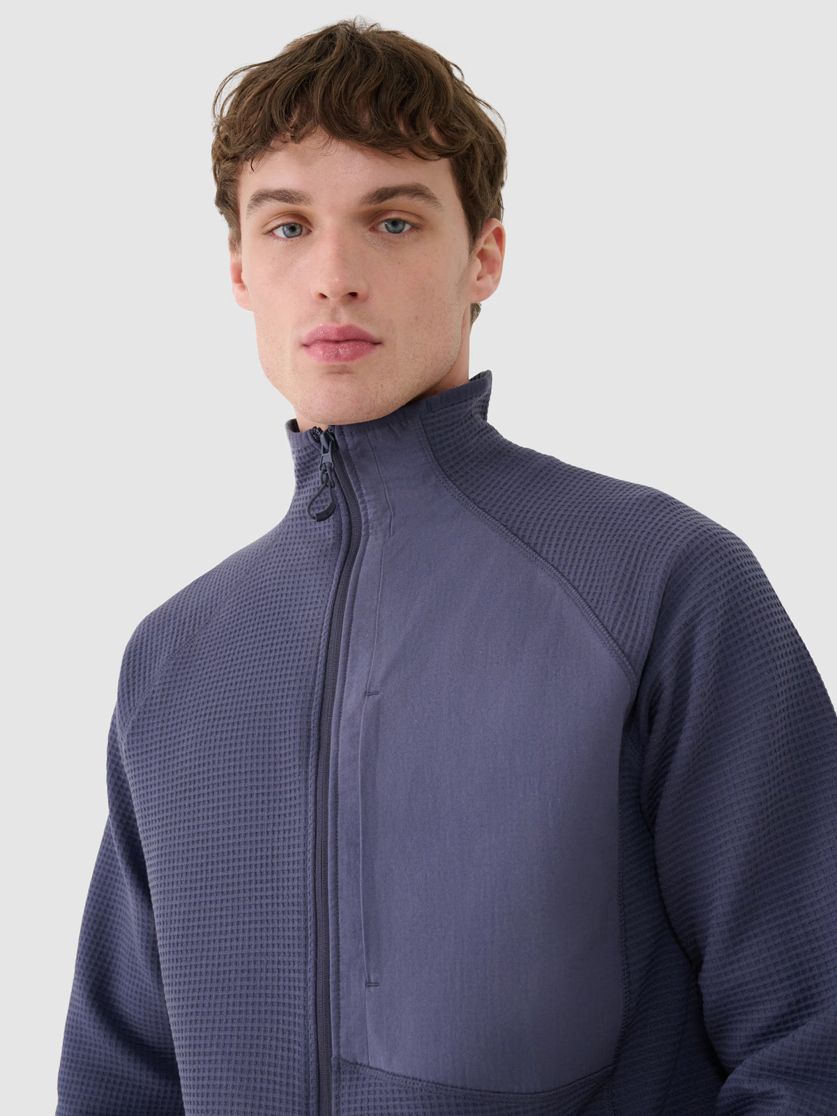 Bluza rozpinana bez kaptura męska