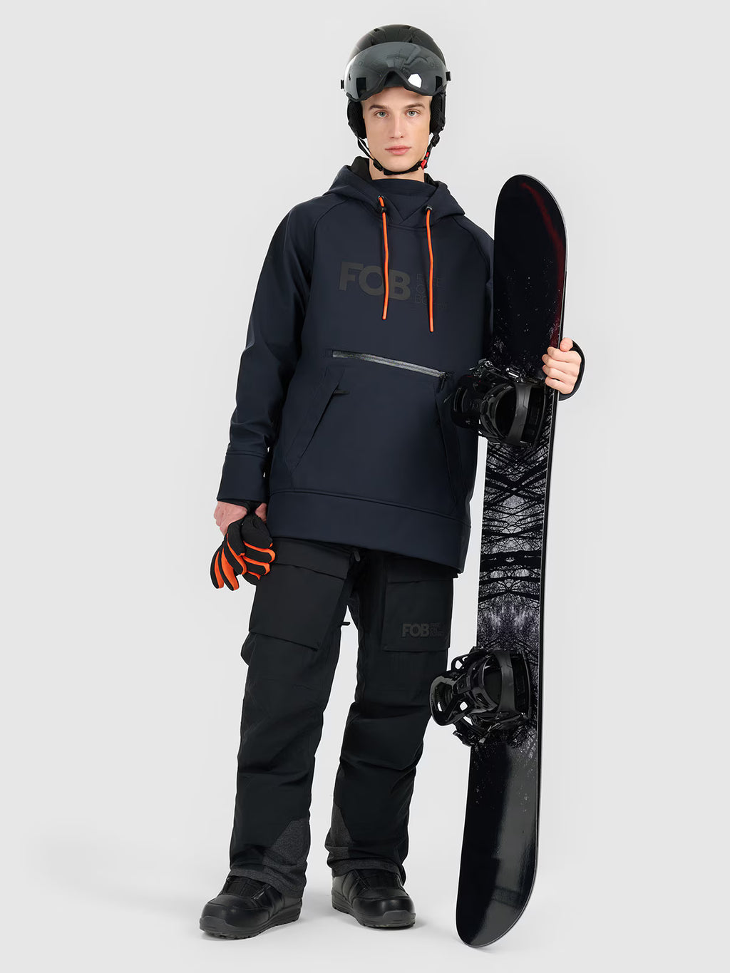 Kurtka snowboardowa softshell wiatroodporna membrana 5000 męska