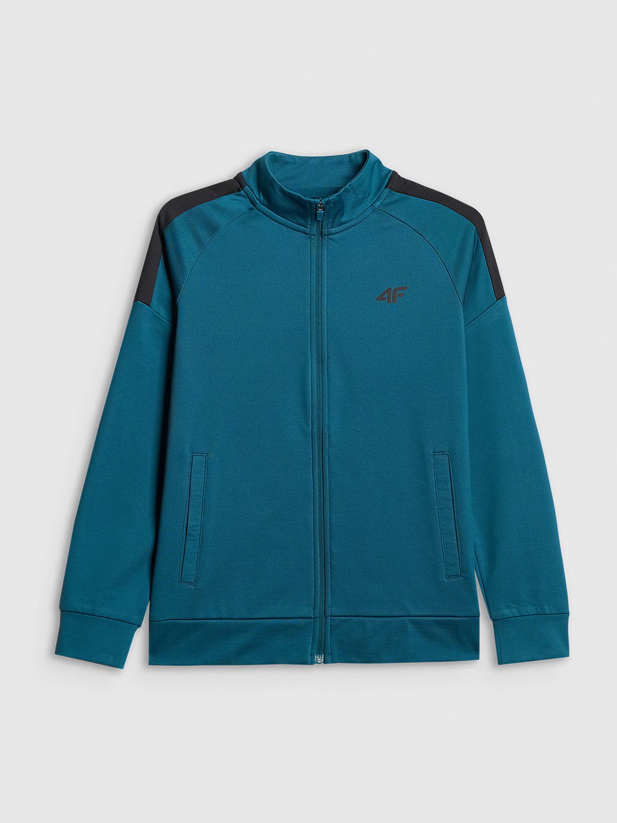 Bluza sportowa regular bez kaptura chłopięca