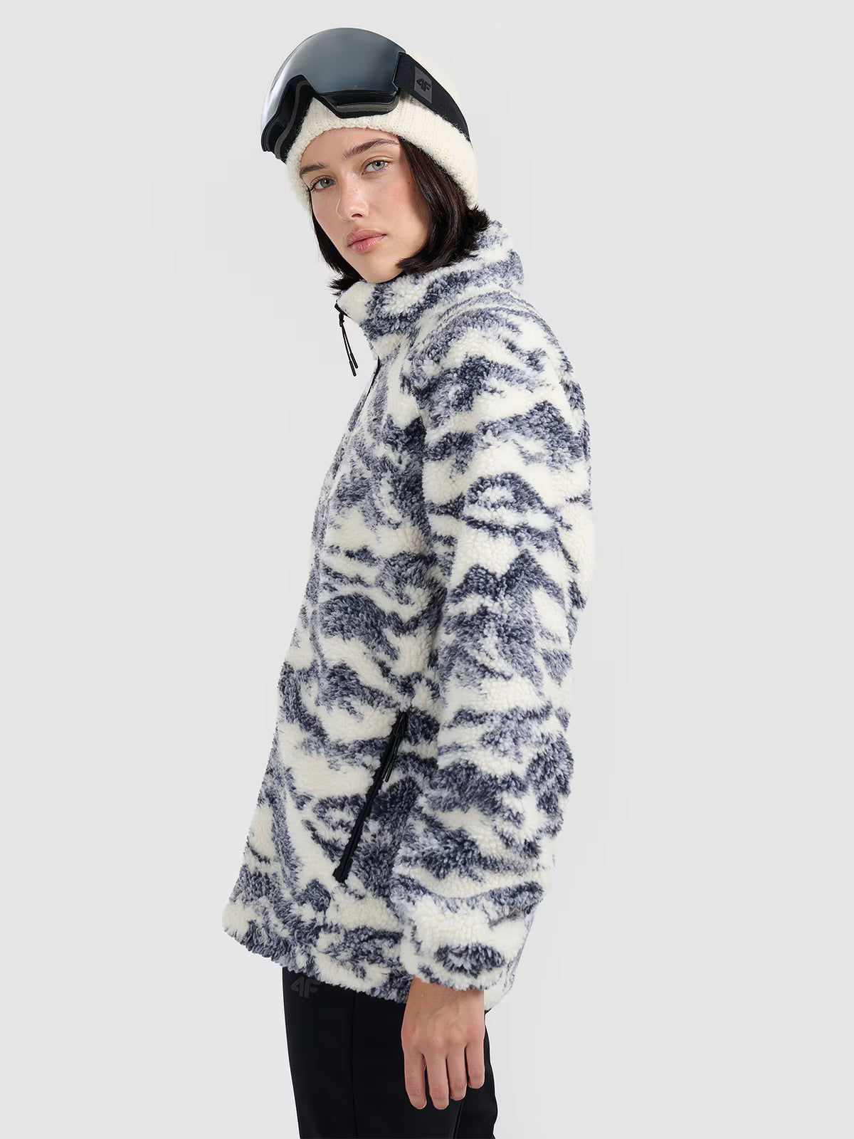 Polar sherpa oversize ze stójką uniseks