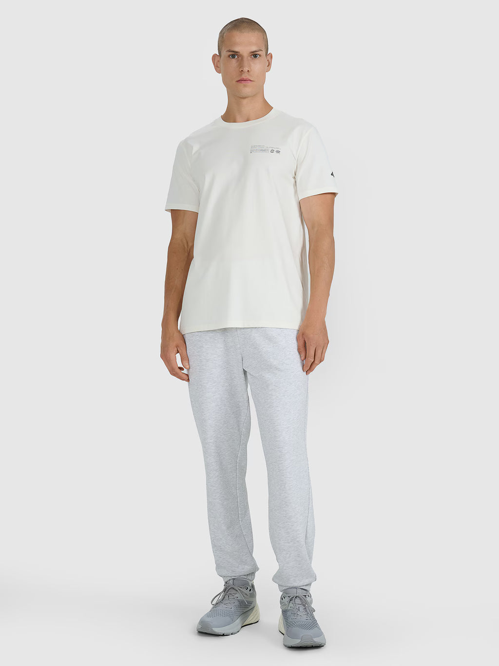 T-shirt regular z nadrukiem męski