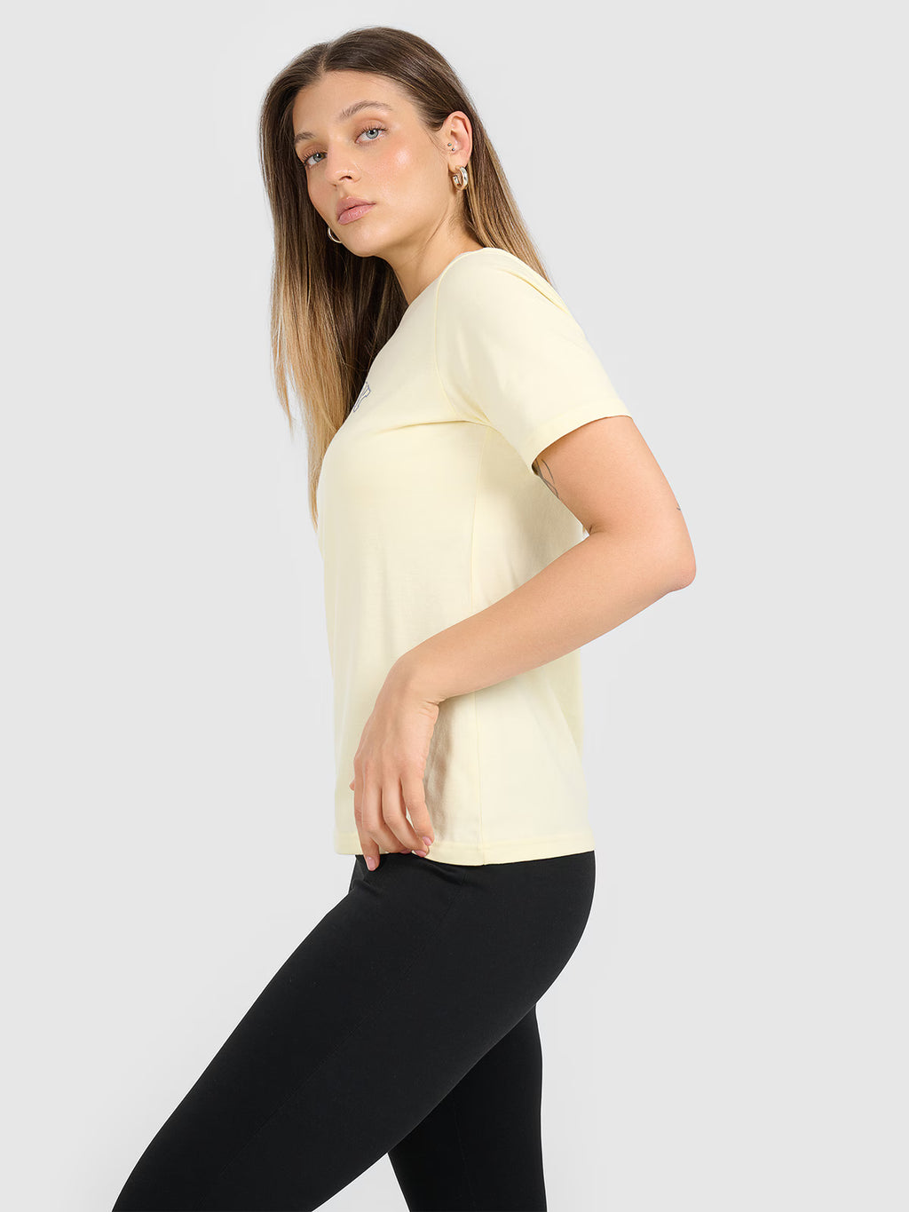 T-shirt regular z nadrukiem damski