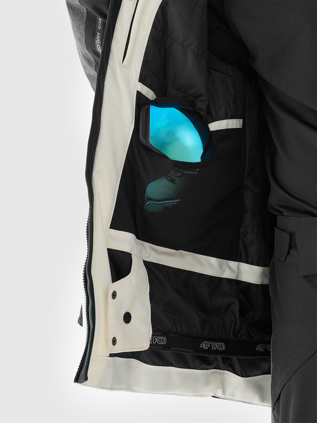 Kurtka snowboardowa membrana 10000 męska