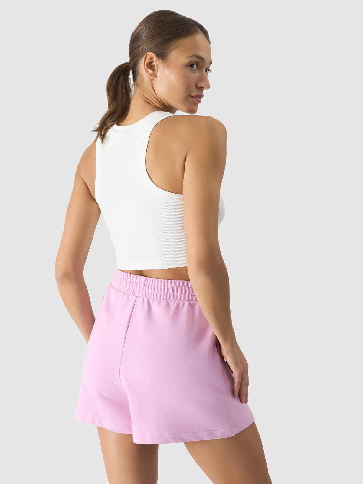 Crop top slim damski
