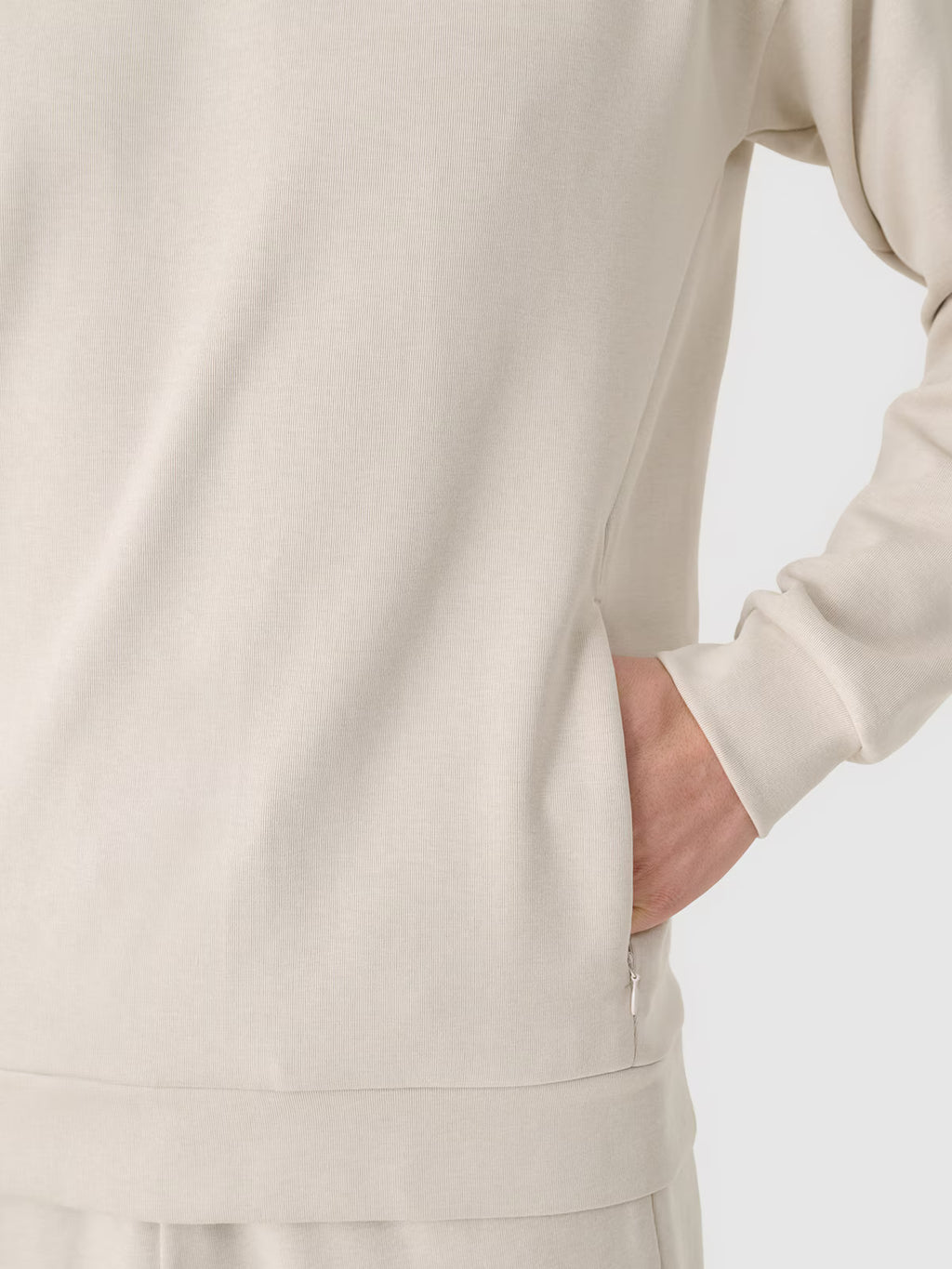Bluza dresowa nierozpinana z kapturem męska