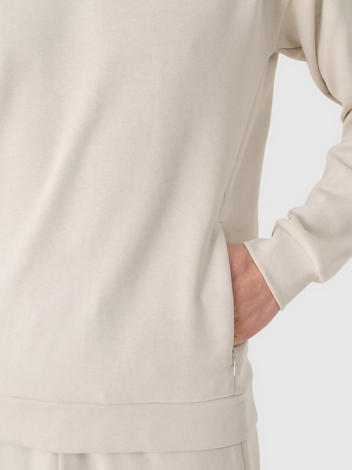 Bluza dresowa nierozpinana z kapturem męska