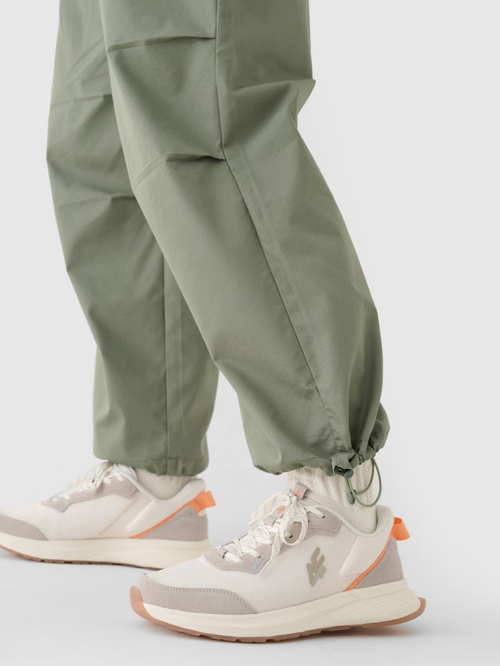 Spodnie casual parachute oversize damskie