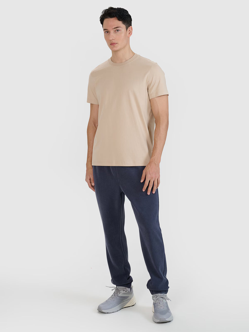 T-shirt regular z nadrukiem męski
