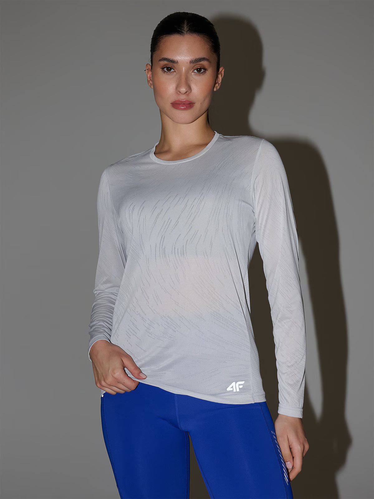 Longsleeve do biegania szybkoschnący damski