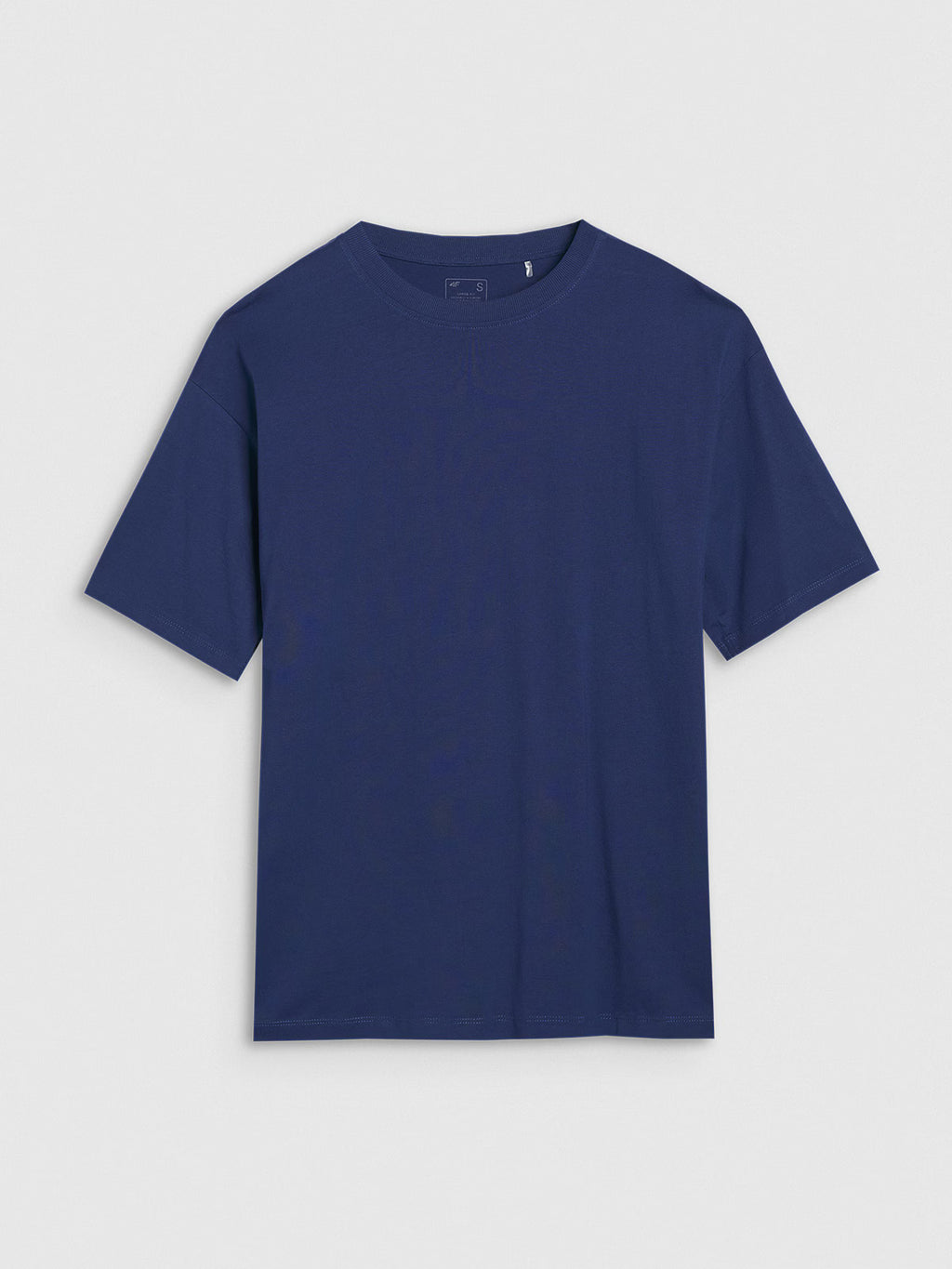 T-shirt oversize gładki damski