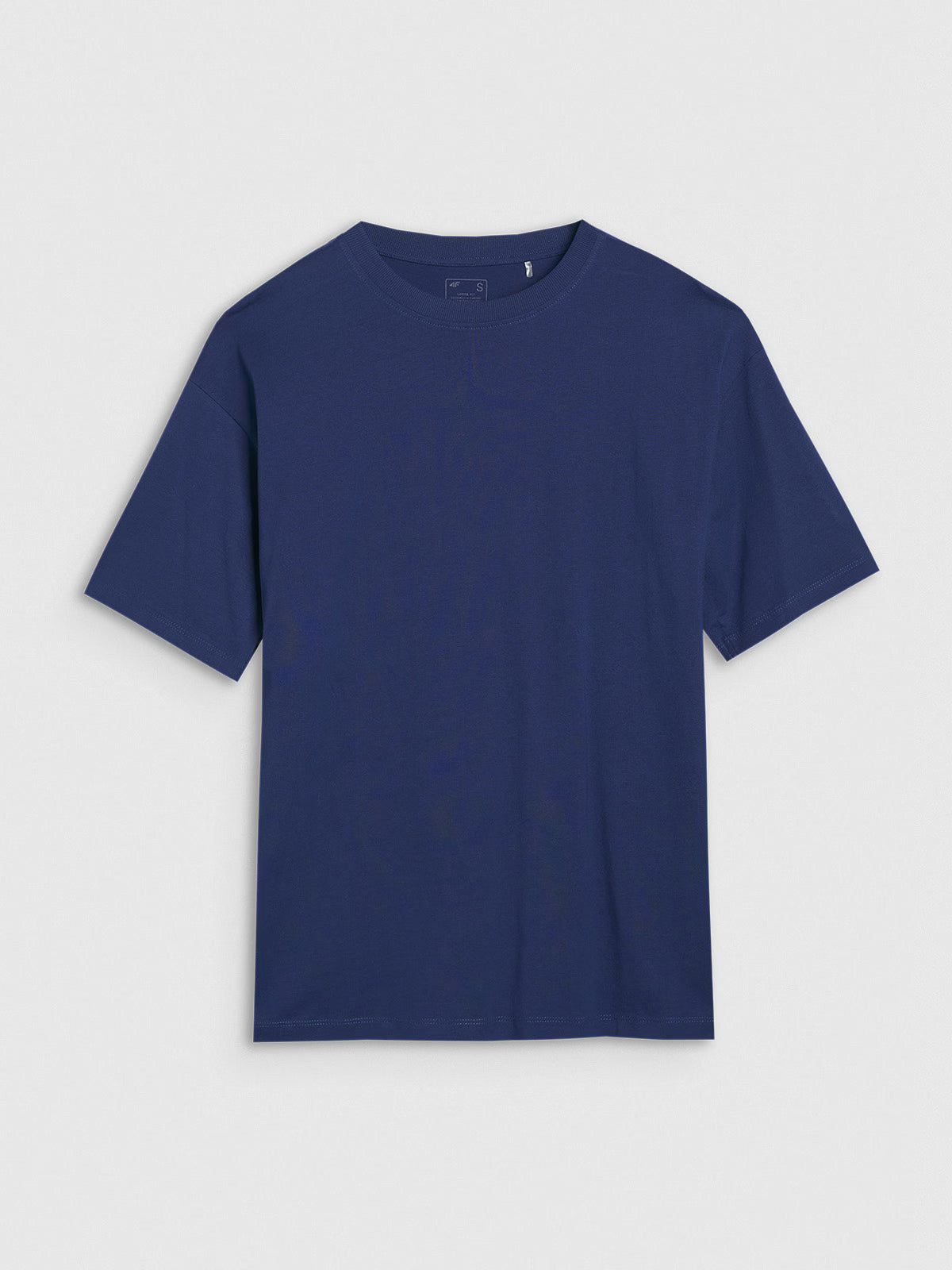T-shirt oversize gładki damski