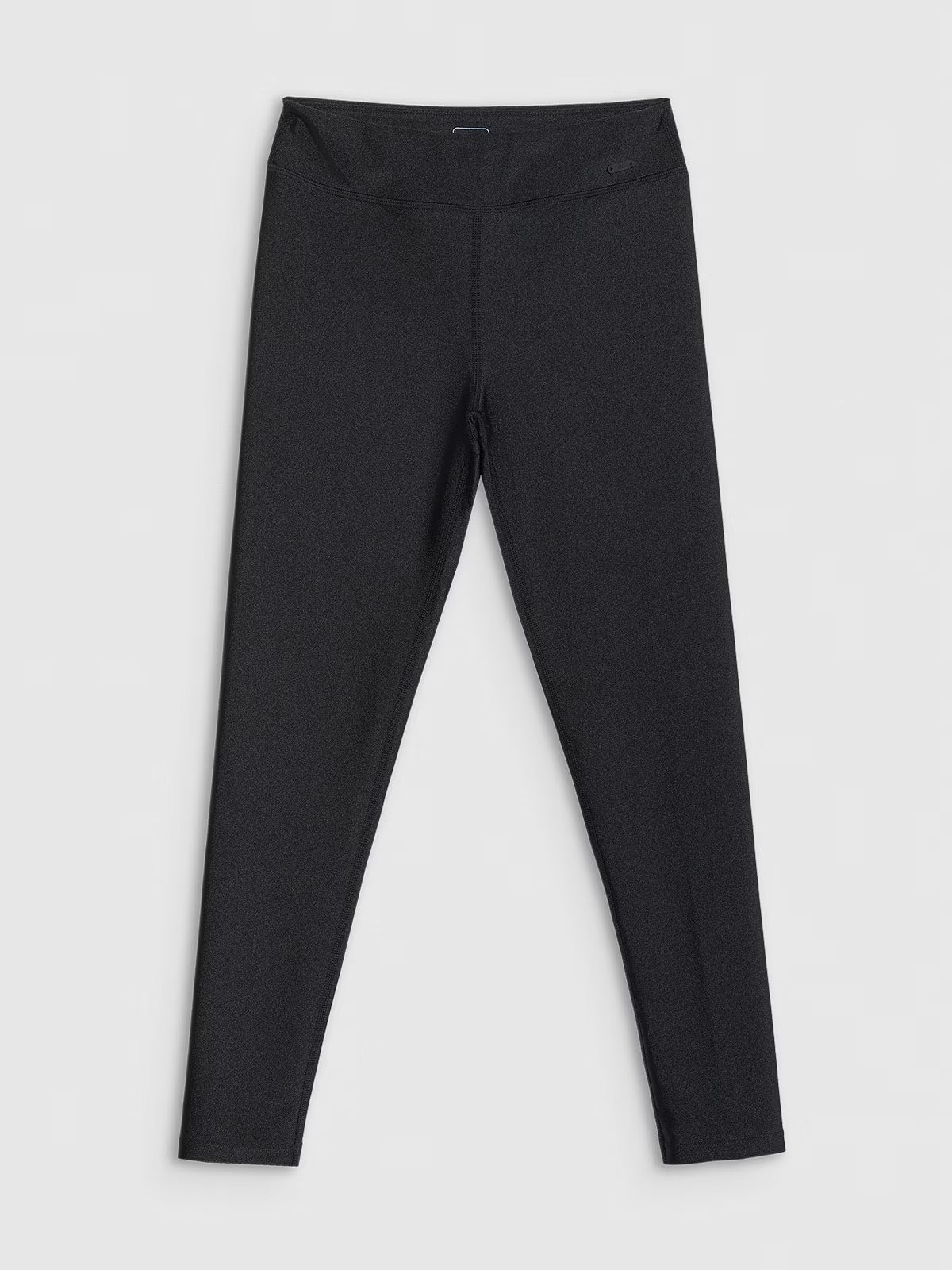 Legginsy dzianinowe z wysokim stanem dziewczęce