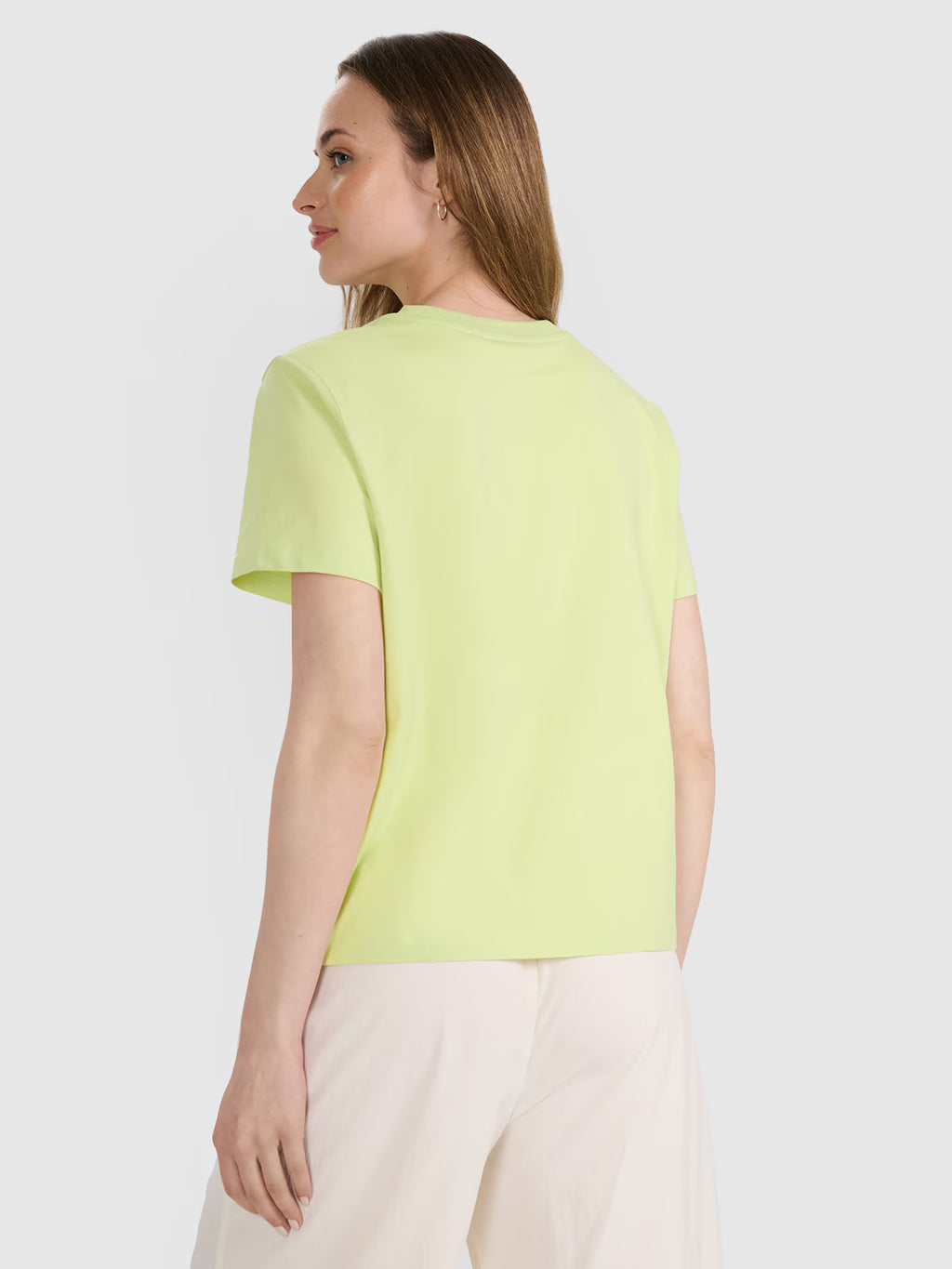T-shirt oversize z nadrukiem damski