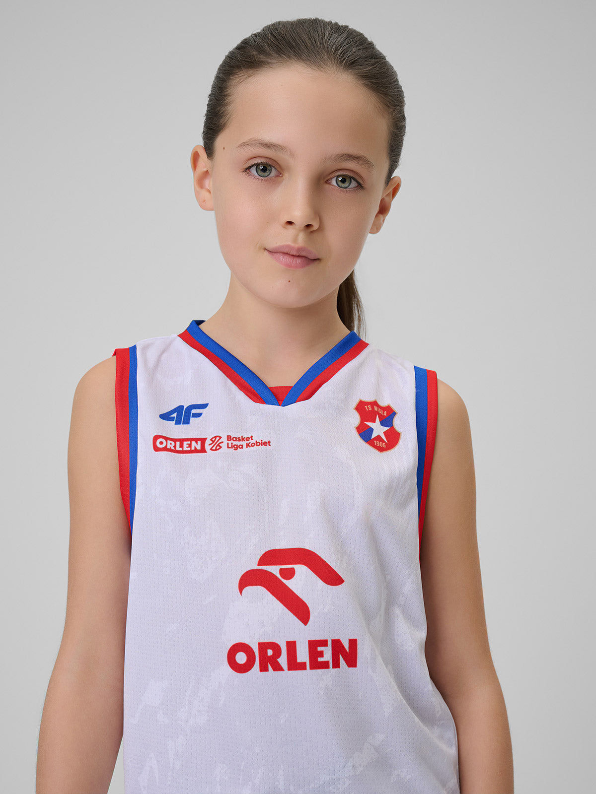 Koszulka meczowa replika domowa z sezonu 2025/26 dziecięca 4F x Wisła Kraków
