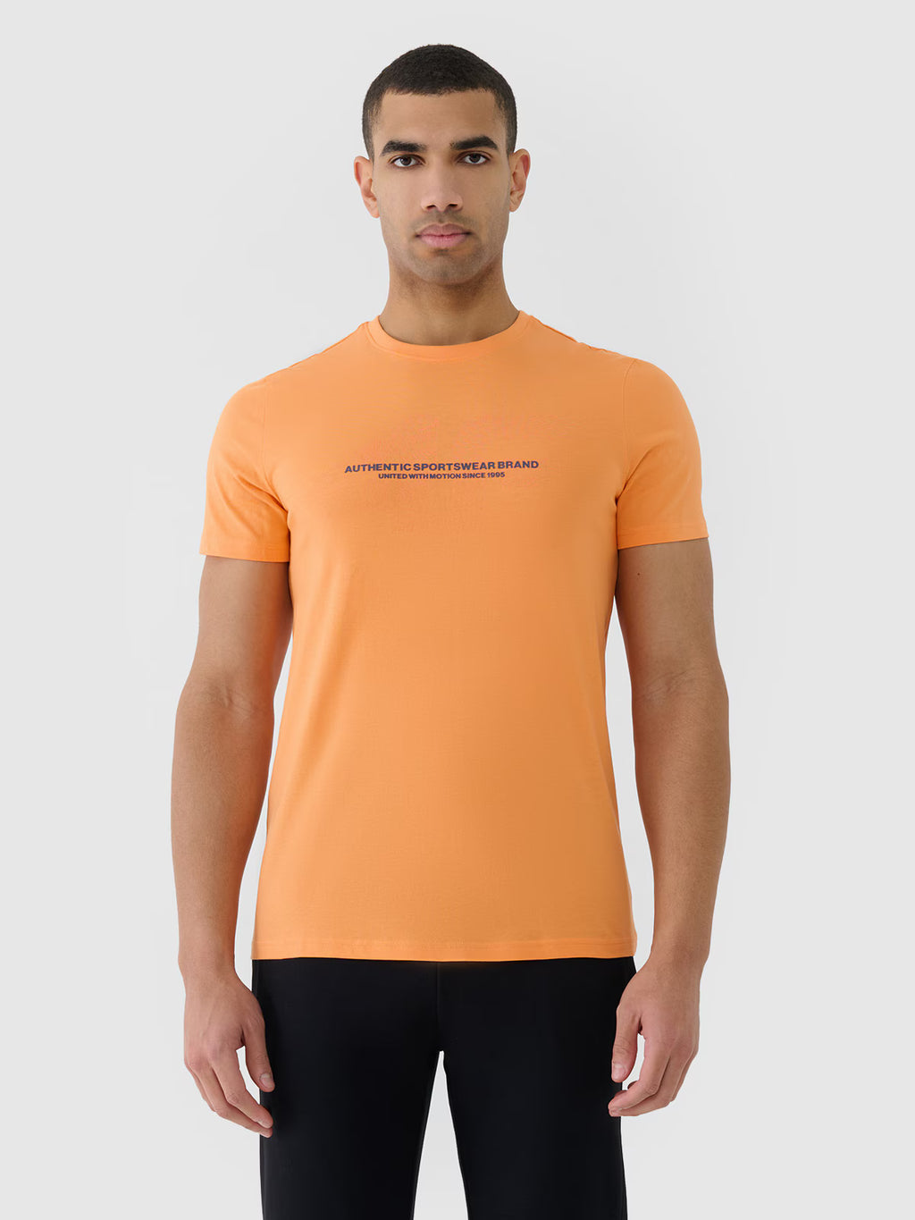T-shirt regular z nadrukiem męski