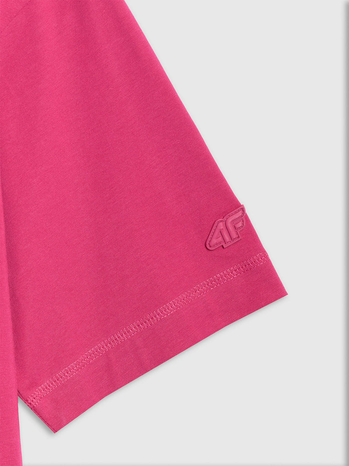 T-shirt oversize gładki damski