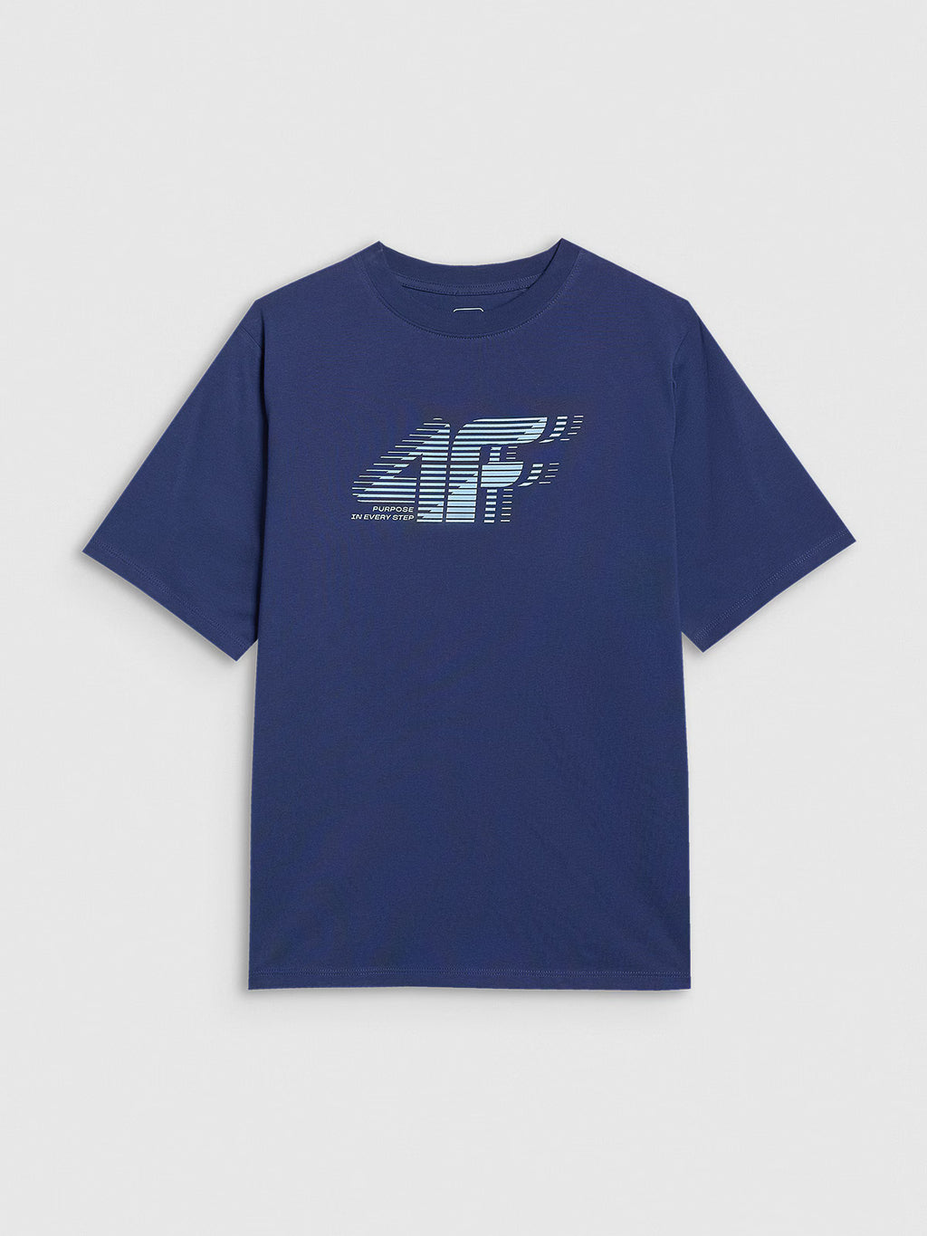 T-shirt oversize z nadrukiem chłopięcy