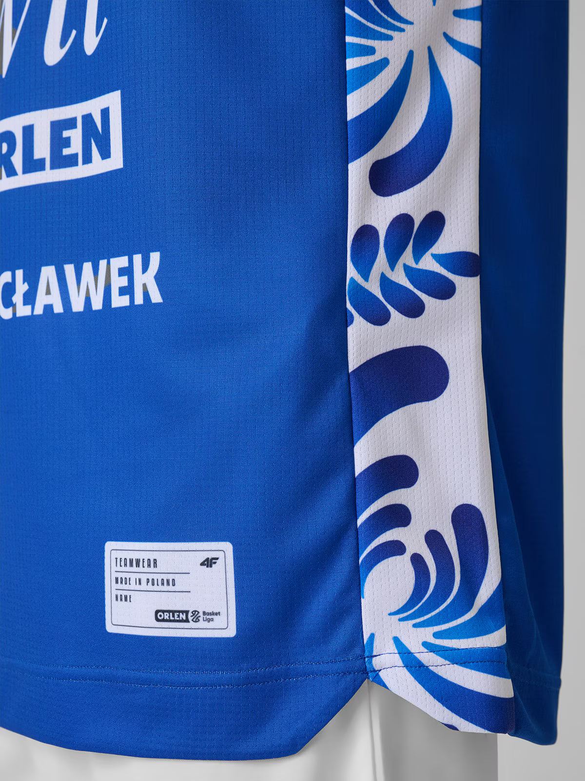 Koszulka meczowa replika wyjazdowa z sezonu 2025/26 męska 4F x Anwil Włocławek